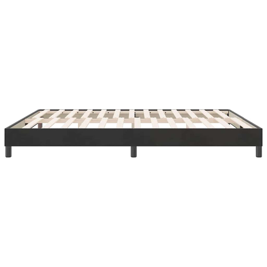 Bedframe zonder matras 180x210 cm fluweel zwart