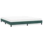 Bedframe 180x210 cm fluweel donkergroen