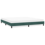 Bedframe 180x210 cm fluweel donkergroen