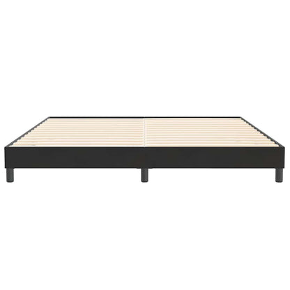 Bedframe zonder matras 200x210 cm fluweel zwart