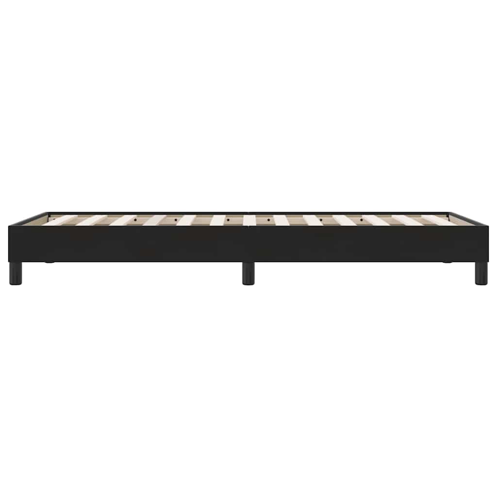 Bedframe zonder matras 80x220 cm fluweel zwart