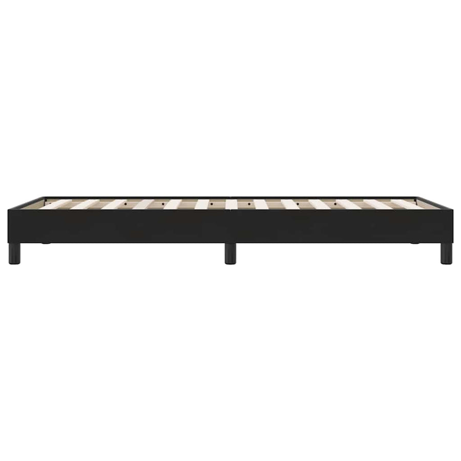 Bedframe zonder matras 80x220 cm fluweel zwart