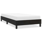 Bed frame without mattress 80x220 cm velvet black
