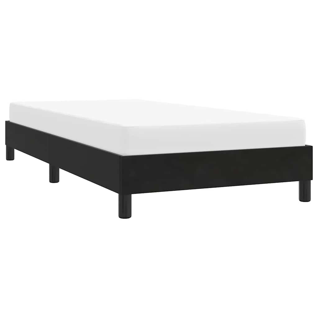 Bedframe zonder matras 90x220 cm fluweel zwart