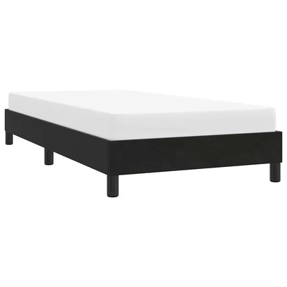Bedframe zonder matras 90x220 cm fluweel zwart