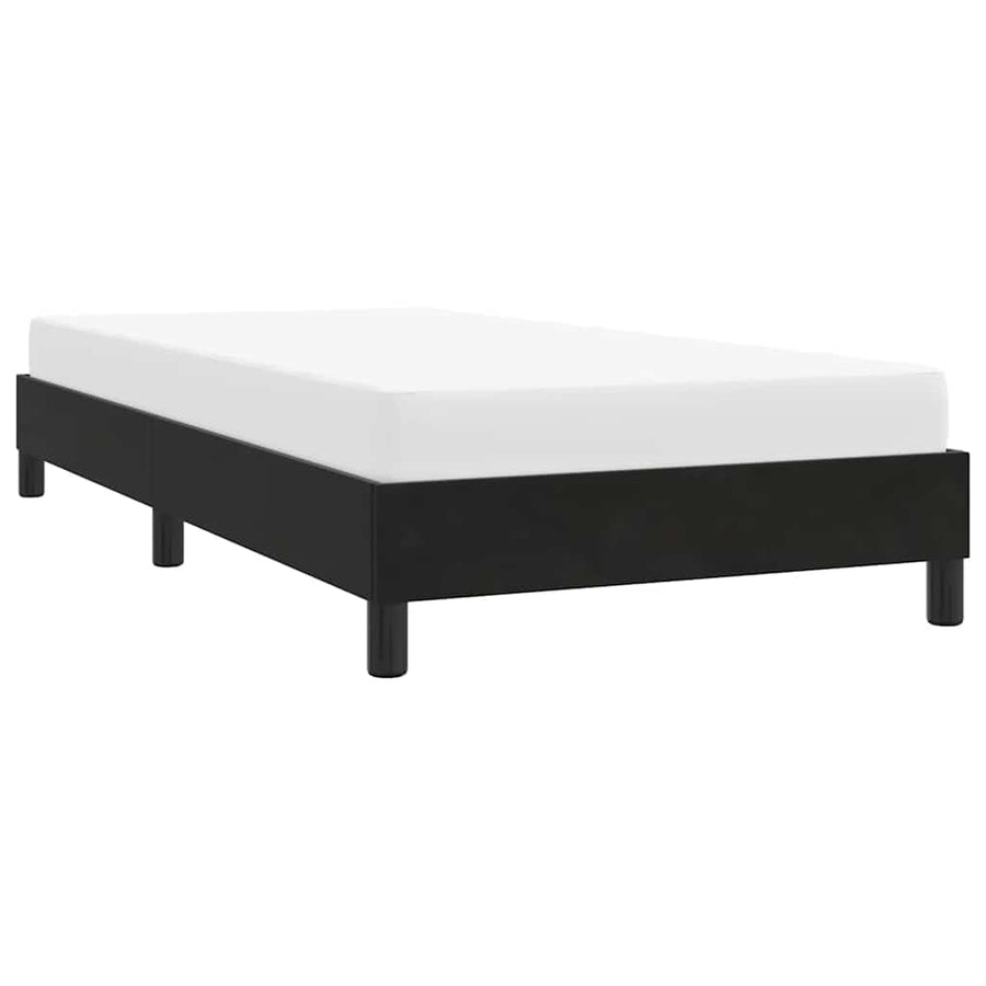Bedframe zonder matras 90x220 cm fluweel zwart