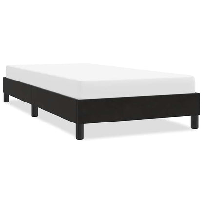 Bedframe zonder matras 90x220 cm fluweel zwart