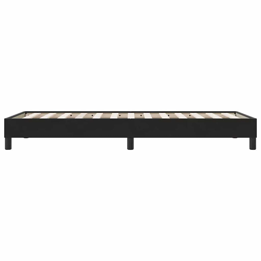 Bedframe zonder matras 100x220 cm fluweel zwart