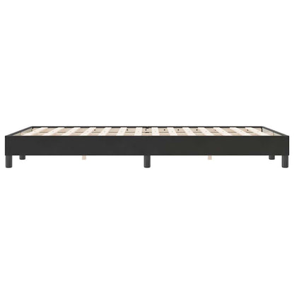 Bedframe zonder matras 120x220 cm fluweel zwart