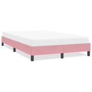 Bedframe 120x220 cm fluweel roze