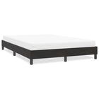 Bed frame without mattress 160x220 cm velvet black