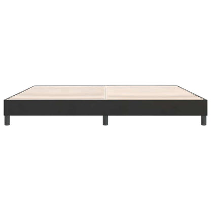 Bedframe zonder matras 180x220 cm fluweel zwart