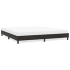 Bed frame without mattress 180x220 cm velvet black