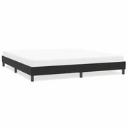 Bed frame without mattress 200x220 cm velvet black