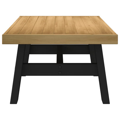 Salontafel NOAIN A-vormige poten 120x60x40 cm massief hout