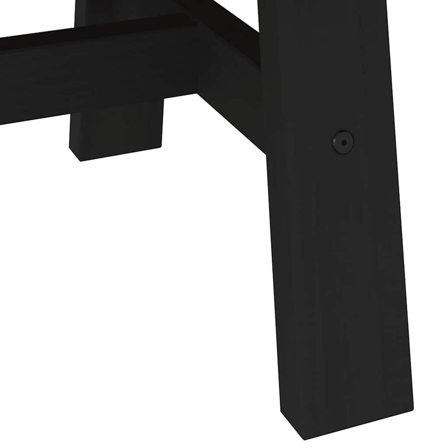 Salontafel NOAIN A-vormige poten 120x60x40 cm massief hout