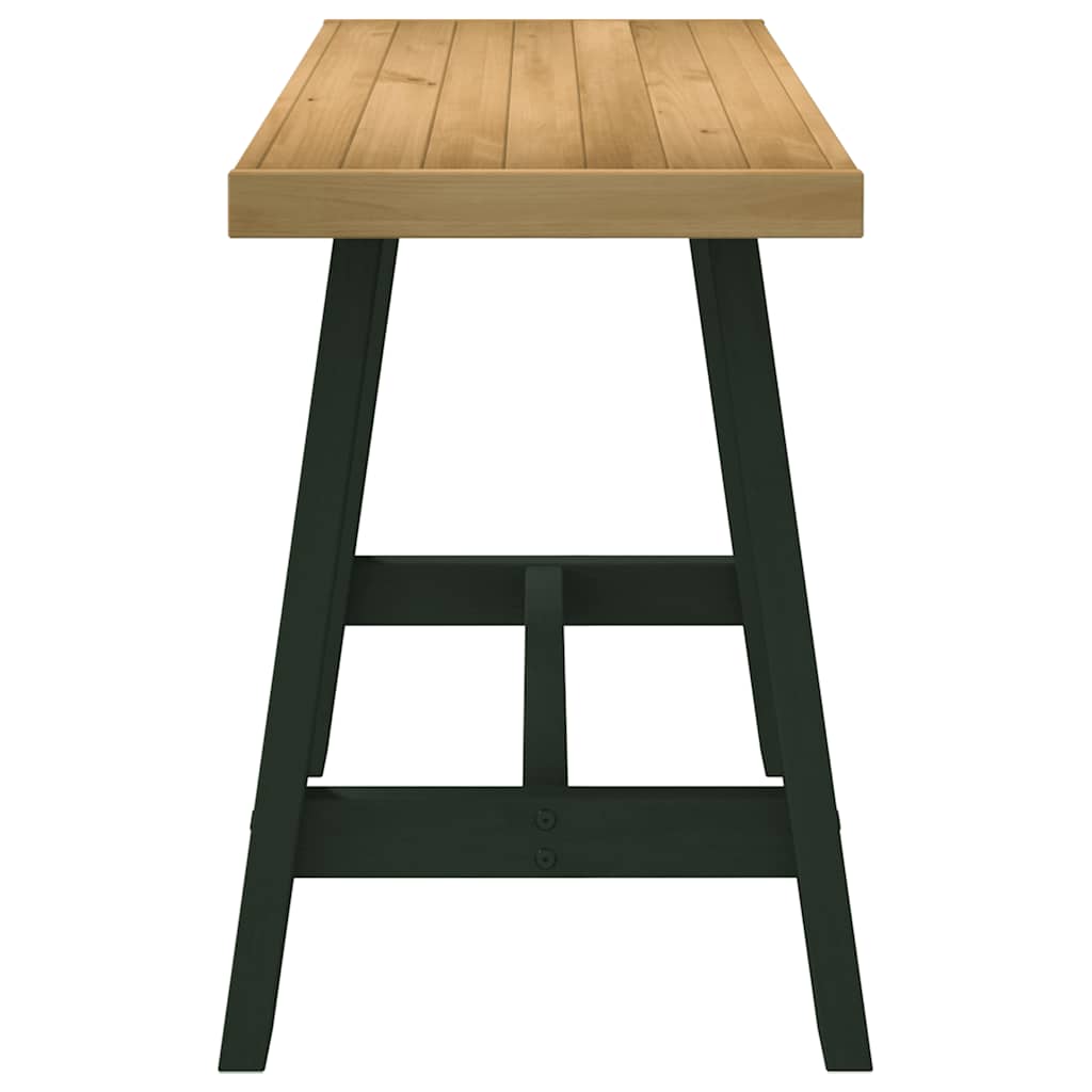 Bureau NOAIN A-vormige poten 120x50x75 cm massief hout