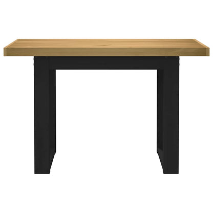 Bureau NOAIN U-vormige poten 120x50x75 cm massief hout