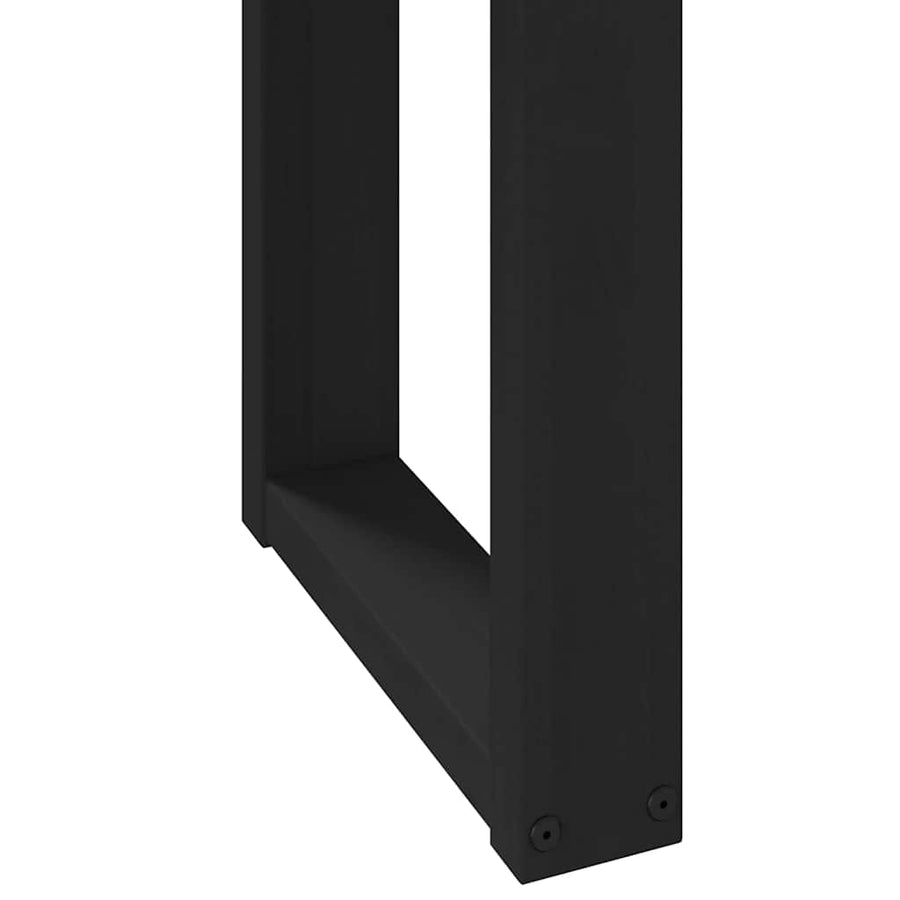 Bureau NOAIN U-vormige poten 120x50x75 cm massief hout