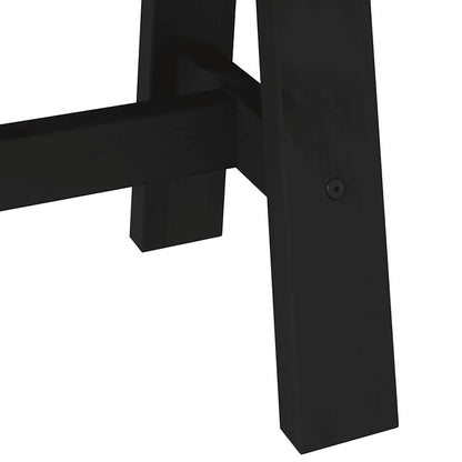 Eetbank NOAIN A-vormige poten 180x40x45 cm massief hout