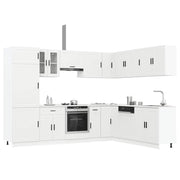 Keukenkastenset Porto 14-delig bewerkt hout wit