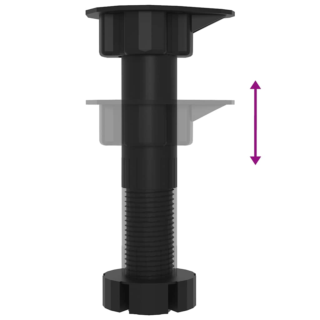 Ovenkasten 2 st Porto bewerkt hout zwart