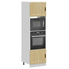 Oven cabinets 2 pcs Porto processed wood Sonoma oak colour