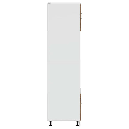 Ovenkasten 2 st Porto bewerkt hout oud houtkleurig