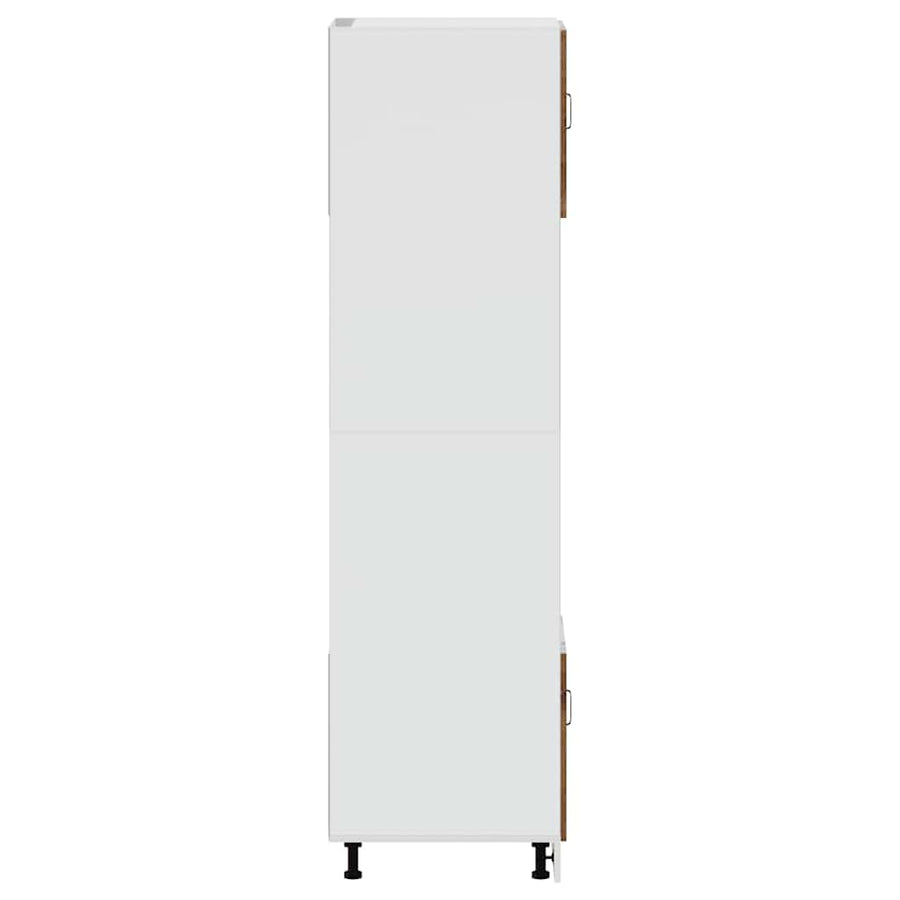 Ovenkasten 2 st Porto bewerkt hout oud houtkleurig
