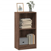Bookcase 40x24x76 cm treated wood brown oak-colored