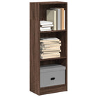 Bookshelf 40x24x109 cm engineered wood brown oak-look
