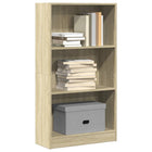 Bookshelf 60x24x109 cm engineered wood Sonoma oak colour