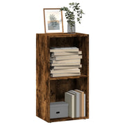 Boekenkast 40x30x77 cm bewerkt hout gerookt eiken