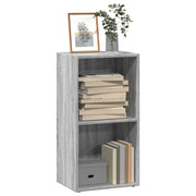 Boekenkast 40x30x77 cm grijs sonoma eiken bewerkt hout