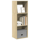 Boekenkast 40x30x114 cm bewerkt hout sonoma eiken