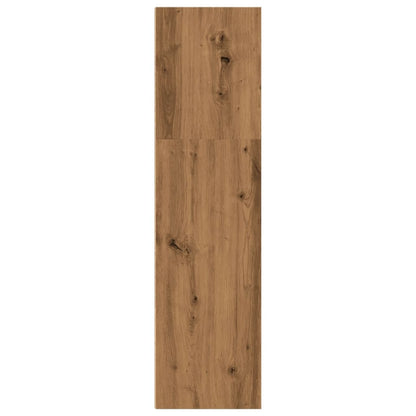 Boekenkast 40X30X Bewerkt Hout Artisanaal Eikenkleurig Artisian Oak 40 cm 114 cm