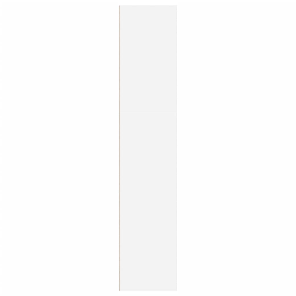 Boekenkast 40x30x152 cm bewerkt hout wit