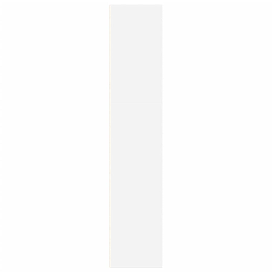 Boekenkast 40x30x152 cm bewerkt hout wit