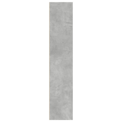 Boekenkast 40x30x152 cm bewerkt hout betongrijs