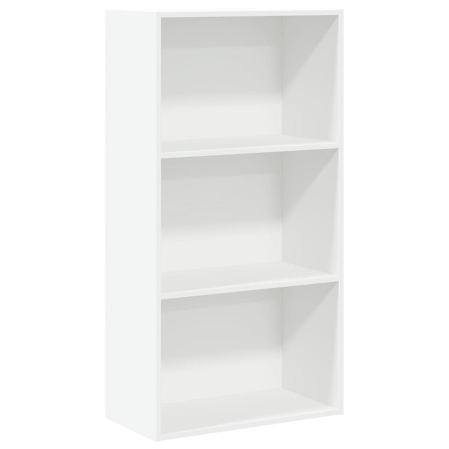 Boekenkast 60X30X Bewerkt Hout Wit 60 cm