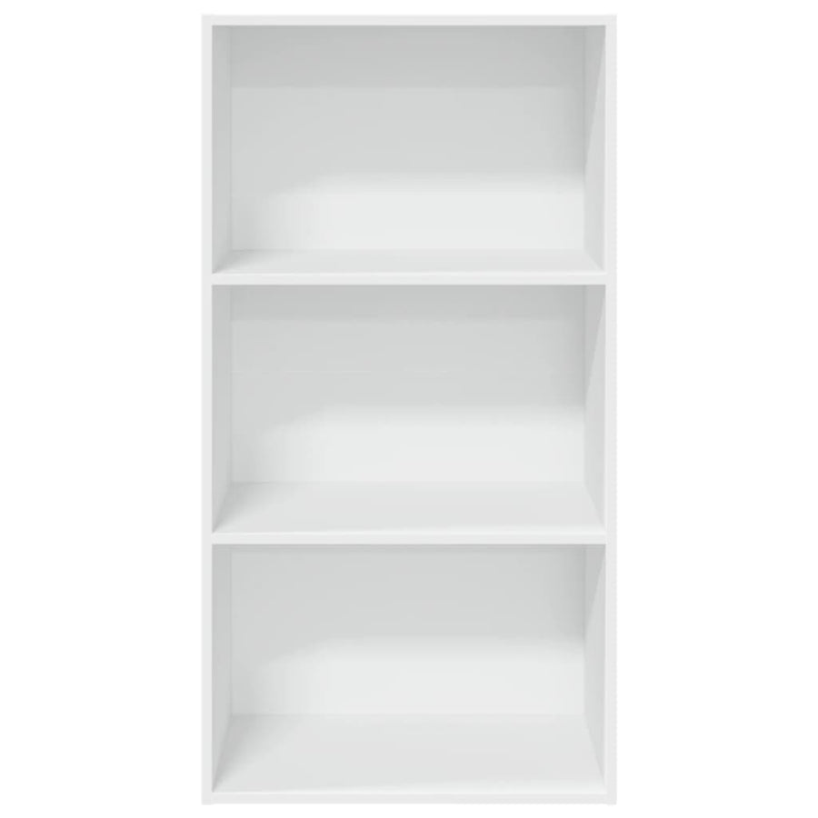 Boekenkast 60X30X Bewerkt Hout Wit 60 cm