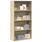 Bookcase 80x30x152 cm engineered wood Sonoma oak colour