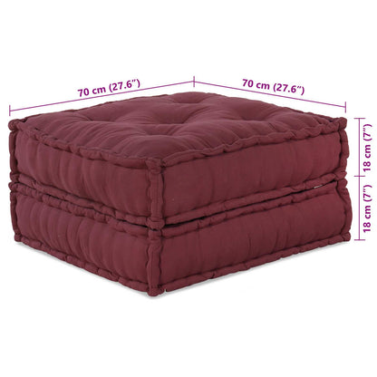 Modulair Bank 4 Pcs Bordeaux Stof