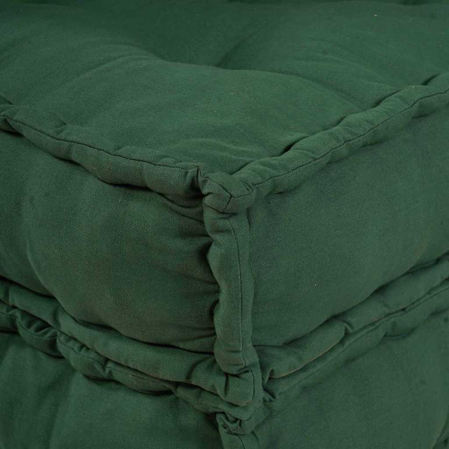 Modulair Bank 4 Pcs Groen Stof