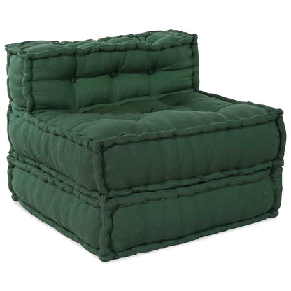 Modulair Bank 4 Pcs Groen Stof
