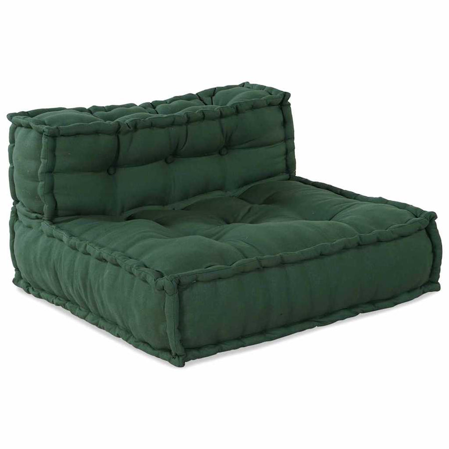 Modulair Bank 4 Pcs Groen Stof