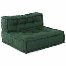 Modulair Bank 4 Pcs Groen Stof