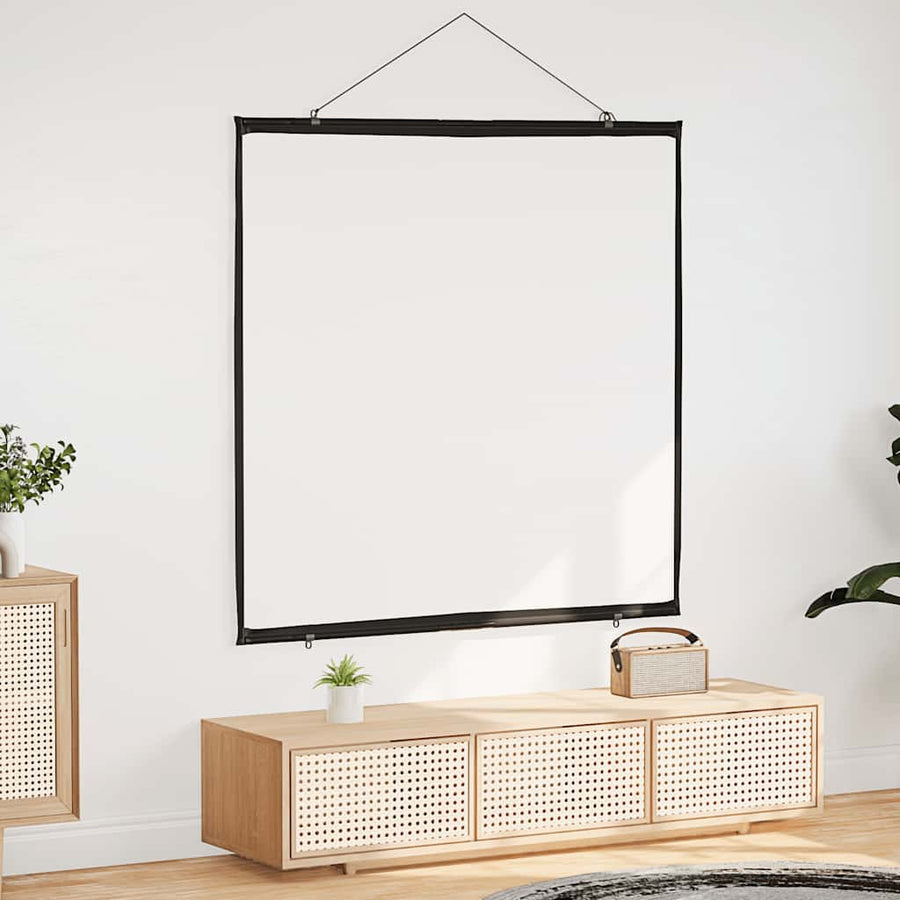 Projectiescherm wandhangend 67 inch 1:1