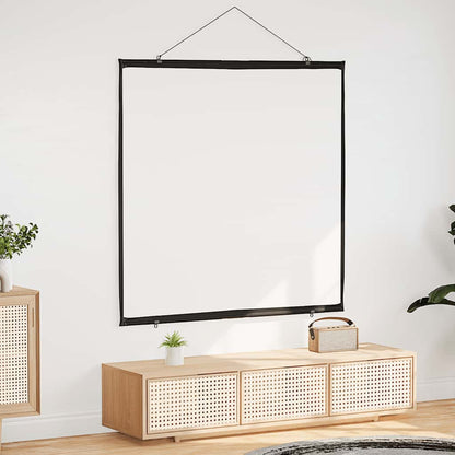 Projectiescherm wandhangend 72 inch 1:1