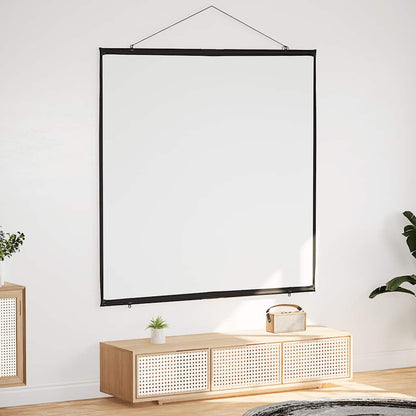 Projectiescherm wandhangend 81 inch 1:1
